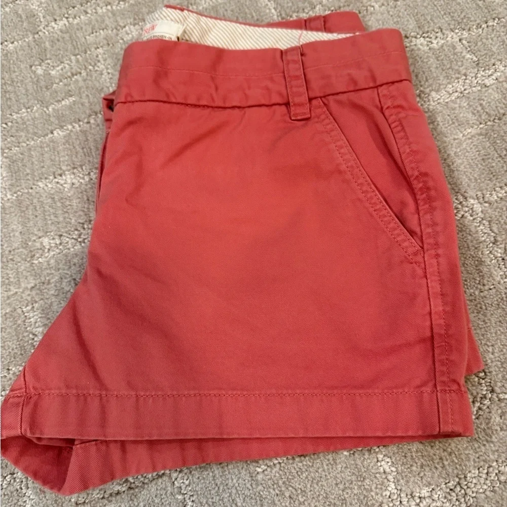J. Crew Pink Bermuda Shorts Classic Preppy Style‎